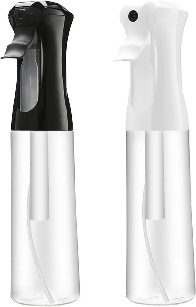 Main image of THINTON Mist Spray Bottle for Hair (10oz/300ml) - 2 Pcs | Continuous Spray Bottle for Salons Cleaning Plants Gardening