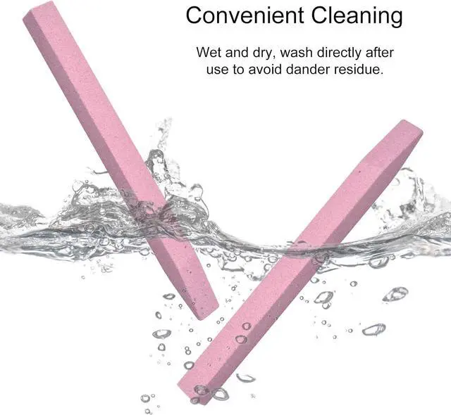 Alt view image 4 of 7 - 8 Pieces Stone Nail File and Pumice Stone Stick Set - Nail Cuticle Pusher and Buffing Tool for Home and Salon Use
