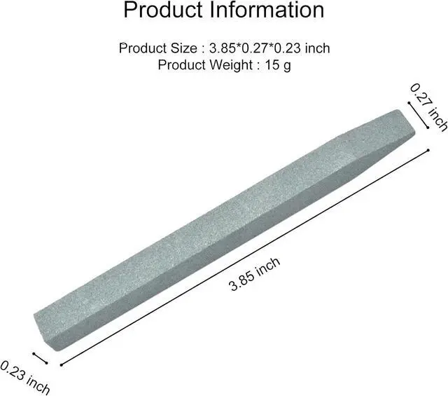 Alt view image 7 of 7 - 8 Pieces Stone Nail File and Pumice Stone Stick Set - Nail Cuticle Pusher and Buffing Tool for Home and Salon Use