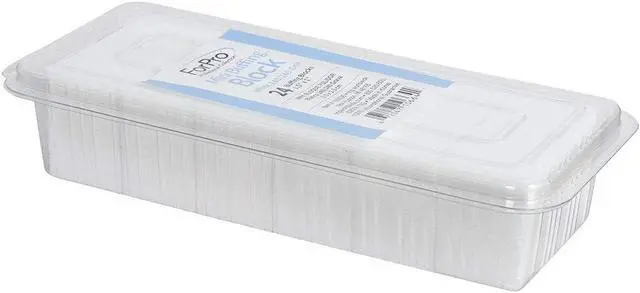 Alt view image 2 of 4 - ForPro Professional Collection Mini Buffing Block, White, 240/240 Grit, Double-Sided Buffer, 1.5 L x 1 W x .5 H Inches, 24-Count