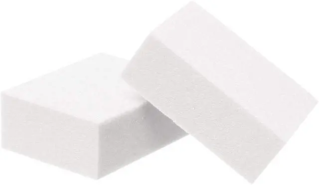 Alt view image 3 of 4 - ForPro Professional Collection Mini Buffing Block, White, 240/240 Grit, Double-Sided Buffer, 1.5 L x 1 W x .5 H Inches, 24-Count