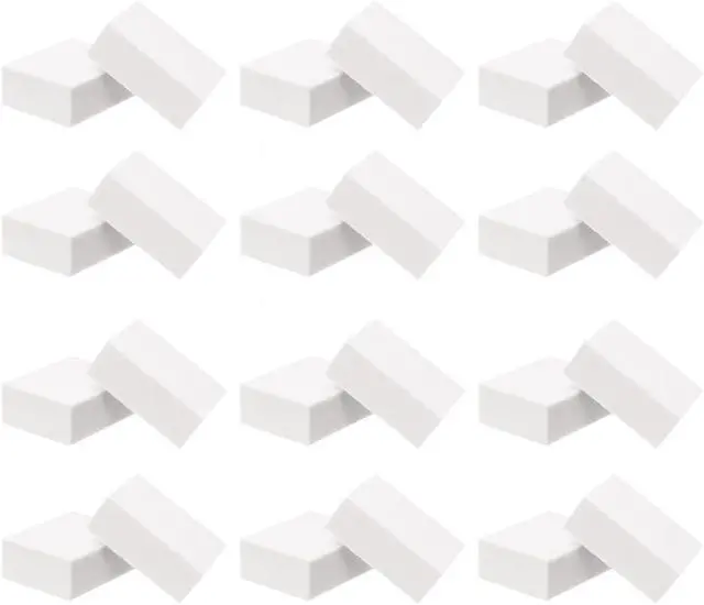 Alt view image 4 of 4 - ForPro Professional Collection Mini Buffing Block, White, 240/240 Grit, Double-Sided Buffer, 1.5 L x 1 W x .5 H Inches, 24-Count