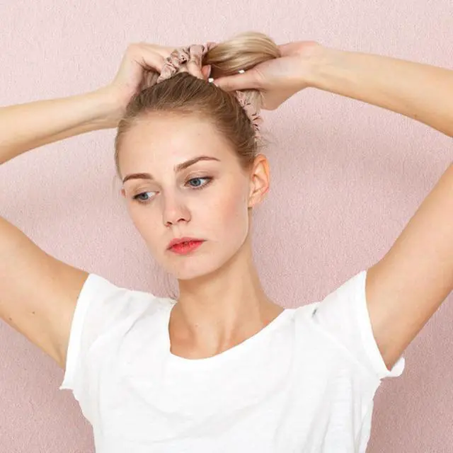 Alt view image 3 of 6 - JessLab Luxe Satin Scrunchies, No Damage Hair Ties for Sleeping, Ultra-Gentle on All Hair Types, 10 Pack