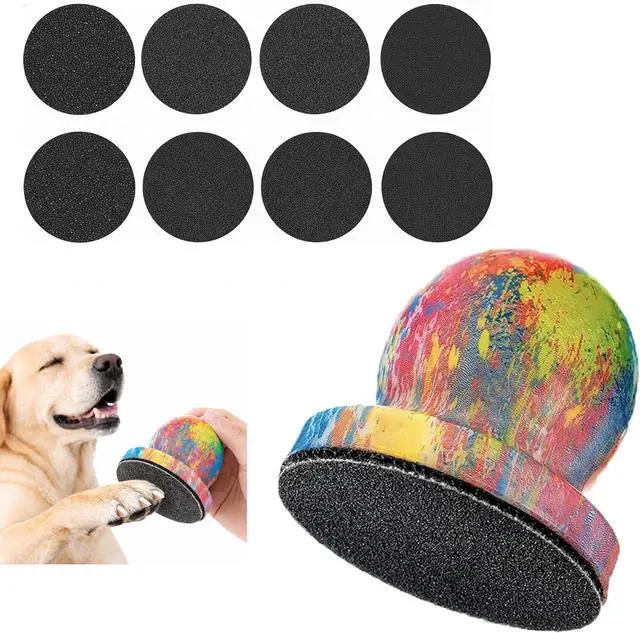 Main image of Dog Nail File Board with 8 Pcs Replaceable Sandpape for Stress-Free Nail Filing, Cat Nail File with Replacement Pads