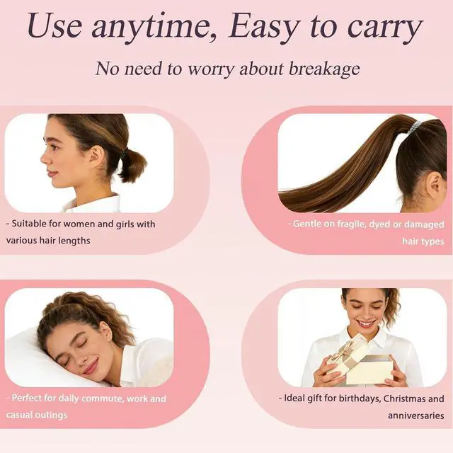 Alt view image 7 of 7 - Spiral Hair Ties 10-Pack, No-Damage Coil Bands for Thick Thin Hair | Small elastic ponytail holders. Waterproof non-slip, assorted colors. Great for women and girls. Stretchy.