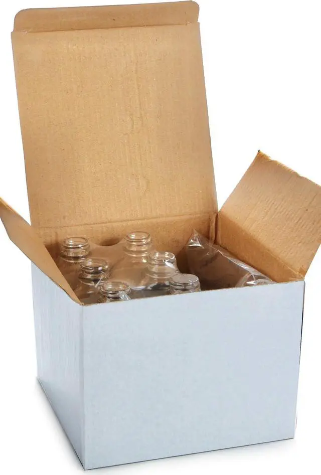 Alt view image 3 of 6 - Vivaplex, 6, Clear, 4 oz Glass Bottles, with Black Fine Mist Sprayers