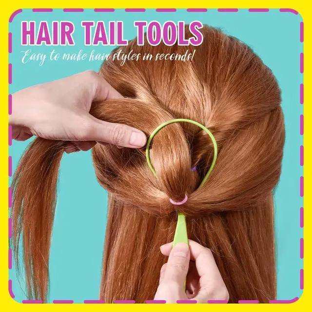 Alt view image 6 of 7 - TsMADDTs 24 Colors Rubber Bands, 2000 pcs Elastic Hair Ties with Organizer Box, Rubber Bands with Tail Tools and Comb, Hair Accessories for Girls Kids Baby Toddler
