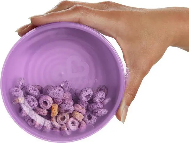 Alt view image 3 of 6 - Munchkin® Love-a-Bowls 10 Piece Baby Feeding Set, Includes Bowls with Lids and Spoons, Multicolor