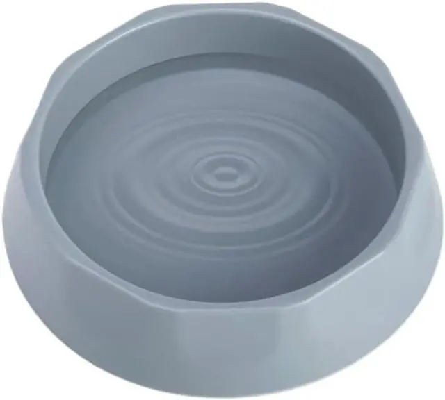 Alt view image 6 of 6 - Slow Feed Dog Bowl with Detachable Silicone Insert 2-in-1 Pet Food & Water Bowl, Anti-Bloat Design, 170mm Diameter, 190mm Base (Sky Blue)