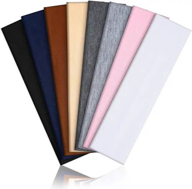 Main image of 8 Pack Headbands for Women, Elastic Soft Hair Bands Non Slip Women's Fashion Headbands for Daily Workout Yoga Running