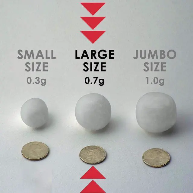 Alt view image 3 of 7 - DecorRack 100 Large Cotton Balls, 100% Pure Cotton, Soft and Absorbent