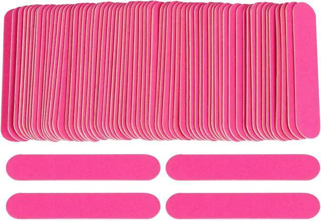Alt view image 6 of 6 - Tbestmax 200 Disposable Mini Nail File Bulk 3.4 inch Double Sided Emery Boards for Fingernail Tools 150 Grit