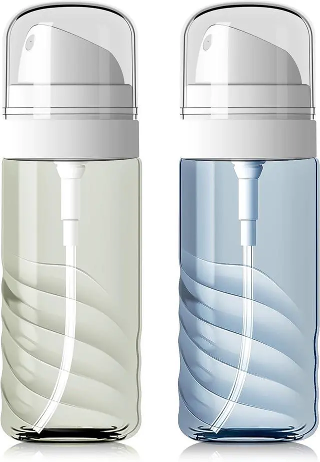 Main image of Yolaist 2 Pack 2oz/60ml Small Spray Bottle, Fine Mist TSA Travel Size Toiletries Sprayer Refillable & Leak Proof Mini Empty Mister for Hair, Face Toner, Cleaning, Plants