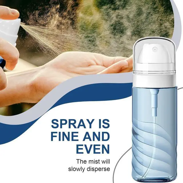 Alt view image 5 of 7 - Yolaist 2 Pack 2oz/60ml Small Spray Bottle, Fine Mist TSA Travel Size Toiletries Sprayer Refillable & Leak Proof Mini Empty Mister for Hair, Face Toner, Cleaning, Plants