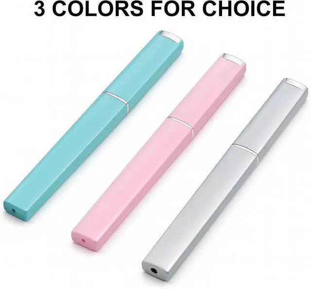 Alt view image 7 of 7 - Glass Nail File with Case, 1 Pack Crystal Fingernail File for Natural Nails Double-Sided Etched Czech Glass Nail Filer, Gentle Nail Care, Portable Manicure Tool for Women & Men (Silver)