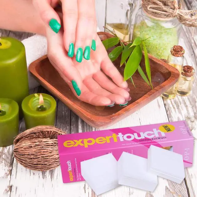 Alt view image 7 of 7 - 975 Pieces Lint Free Nail Art Gel Polish Remover Cotton Pad Nail Wipe With 1 Pcs Cuticle Double Head Pusher Remover Tool