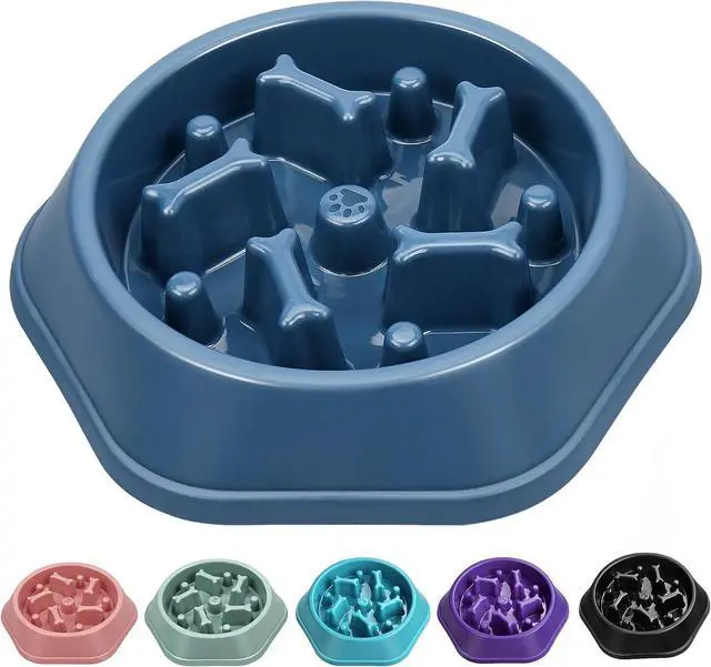 Main image of UPSKY Slow Feeder Dog Bowl Anti-Chocking Slower Feeding Pet Puzzle Bowls | Interactive Bloat Stop Dog Food Dishes, Non-Slide Dogs Lick Treat for Small Medium, Slow-Eating Maze Design, Easy to Clean