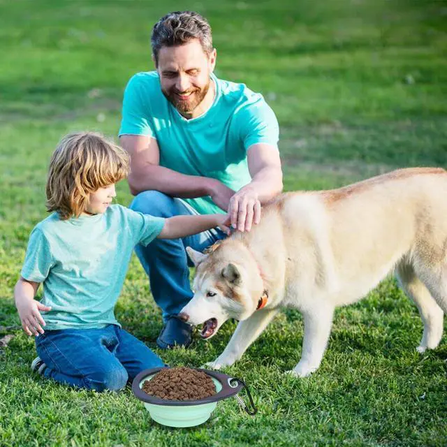 Alt view image 7 of 7 - Collapsible Dog Bowls,Portable Dog Water Bowl,Travel Dog Bowls