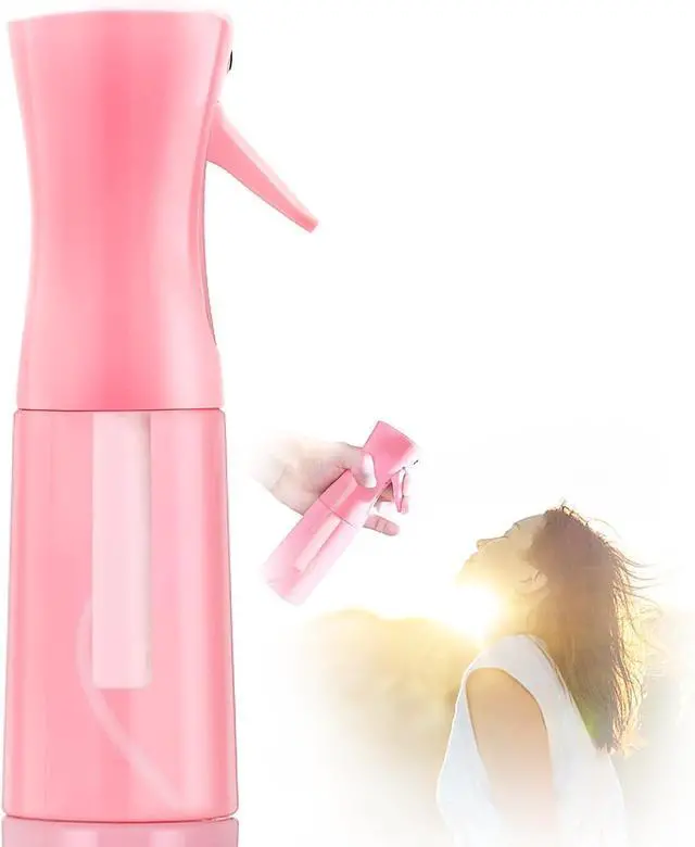 Main image of Spray bottles, Spray Water Bottle Fine Mist Refillable, Continuous Spray Bottle for Hair, Skin Care, Planting, Showering Pets, Travel, Cleaning & Home (Pink)
