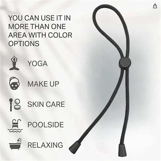 Alt view image 6 of 7 - Adjustable Hair Ties for Thick, Curly Hairstyles - Afro Puffs, Ponytails, Locs, Pineapples for Black Women and Girls (Pack of 6)