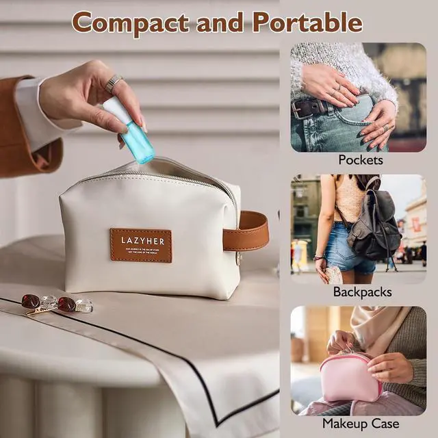Alt view image 6 of 7 - Aeibxiy Small Spray Bottle Travel Size 1.35oz 40ML, Fine Mist Plastic Spray Bottles, Refillable Empty Spray Bottle for Toners, Perfume, Face& Hair Spray