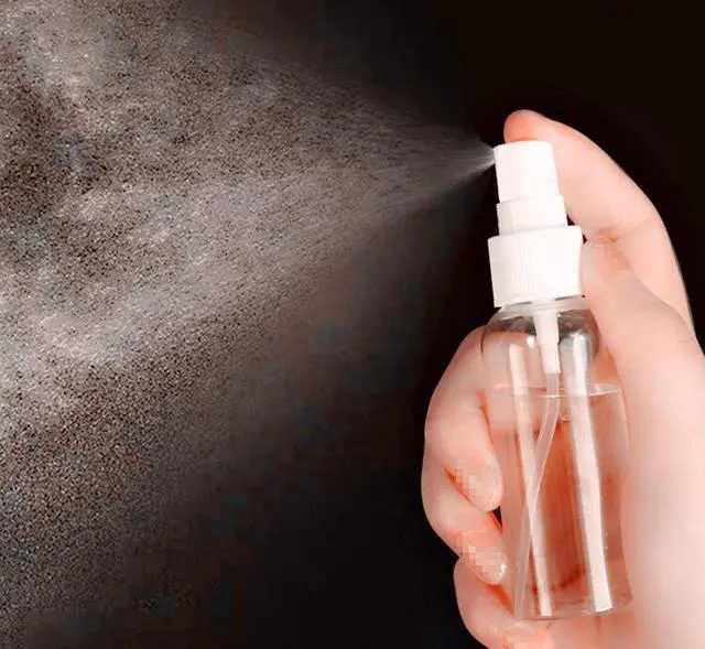 Alt view image 4 of 7 - SINIDE Spray Bottles 30 ml/1 oz, 4 Pack Clear Empty Fine Mist Plastic Mini Travel Bottle Set, Portable Refillable Makeup Sprayer Containers for Perfume, Liquids, Aromatherapy, Small Size