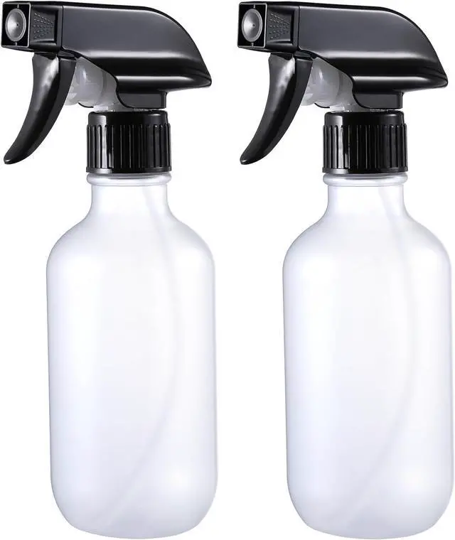 Main image of Spray Bottles 2 Pack 10 oz Refillable Plastic Squirt Bottle for Liquid | Fine Mist Water Spray Bottle with Adjustable Stream Nozzle BPA-free Spray Bottle for Hair, Plant, Cleaning, Pet Training