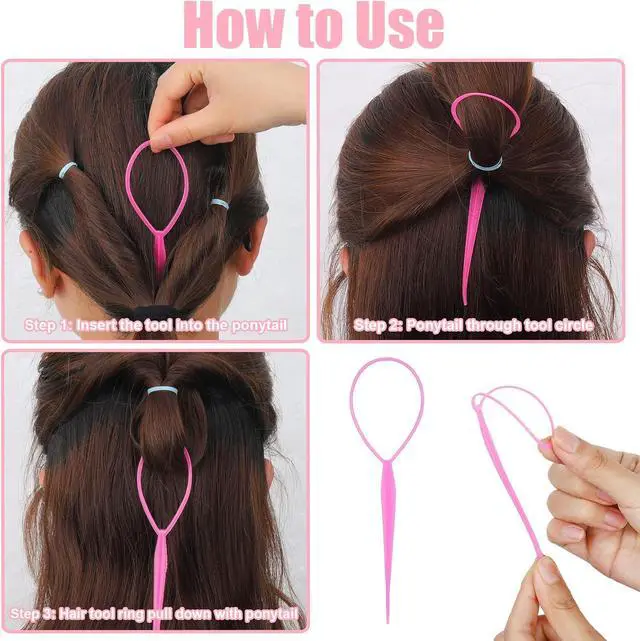 Alt view image 4 of 7 - 2000 Pcs Elastic Hair Rubber Bands for Girls, 24 Colors Small Girl Hair Ties Baby Hair Ties Elastic Rubber Bands with Hair Loop Styling Tool Hair Accessories for Toddler Baby Girl Hair