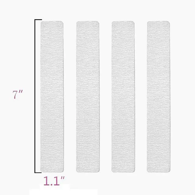 Alt view image 5 of 6 - 21 Pcs Nail File 80/80 Grit Nail File,Gray Double Sided Emery Boards | Professional Nail Files for Natural and Acrylic Nails