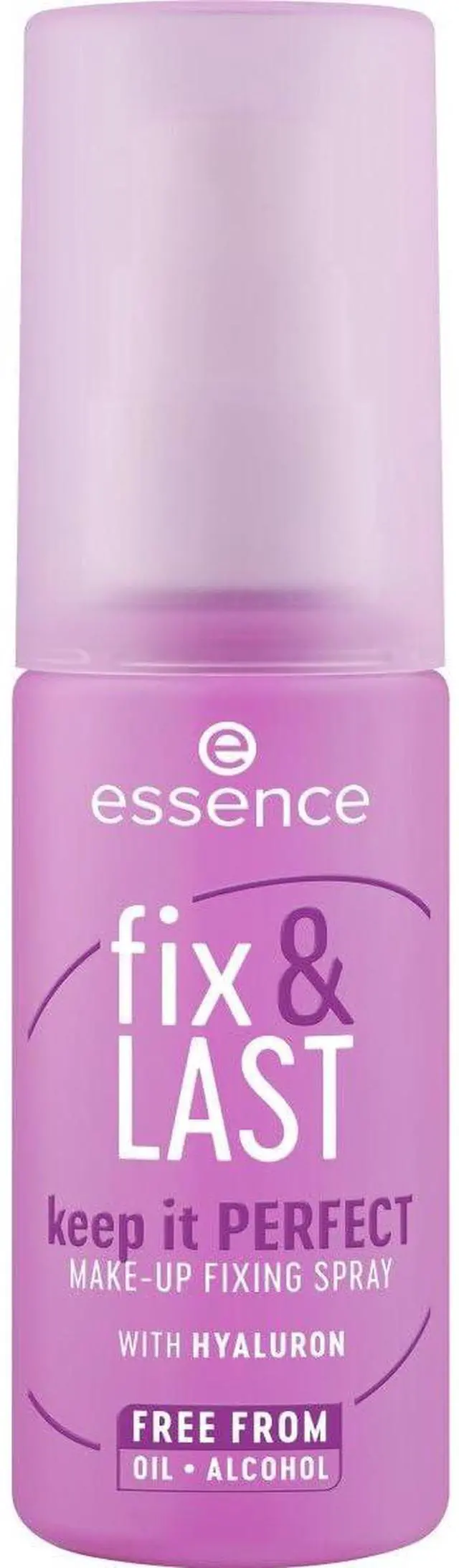 Main image of essence Fix & Last Keep It Perfect Makeup Fixing Spray, All-Day Mist | Fixing Spray with Hyaluronic Acid, Breathable; Fragrance-Free, Oil-Free, Alcohol-Free, Vegan & Cruelty Free, Paraben-Free