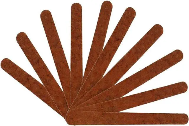Main image of Amazon Basics Double Sided Nail Files Emery Boards for Natural Nails, Nail Care, Home and Salon Use, Pedicure, 50 Count, Brown