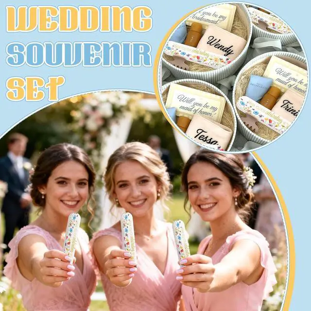 Alt view image 5 of 6 - 30 Pcs Wildflower Wedding Party Favors Nail Files Bulk for Guests | Wedding Welcome Bag Stuffers, Emery Boards for Bachelorette Gifts, Floral Design, Bridal Shower Party Favors