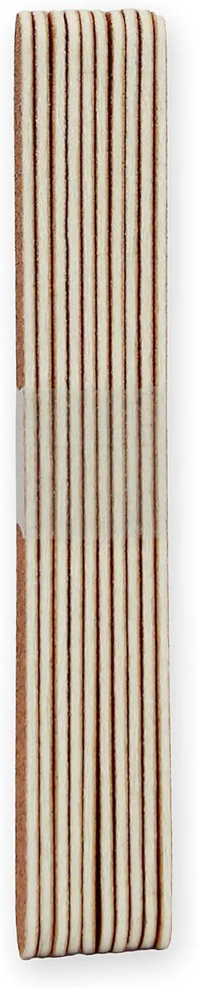 Alt view image 3 of 7 - Amazon Basics Double Sided Nail Files Emery Boards for Natural Nails, Nail Care, Home and Salon Use, Pedicure, 50 Count, Brown