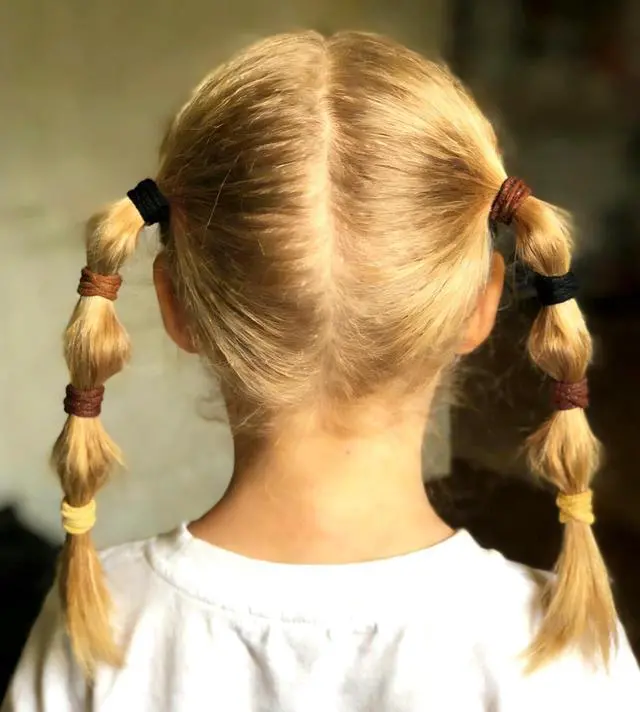 Alt view image 7 of 7 - Baby Hair Ties, Elastic Hair Bands Small Hair Ties for Girls Rubber Bands Elastic Ponytail Holders (Black)