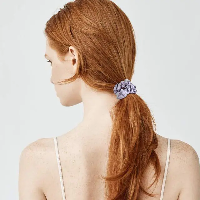Alt view image 4 of 6 - WILLBOND 48 Pcs Small Satin Scrunchies Mini Silk Hair Tie for Women | Thin Mini Design for Fine Curly Hair, Soft Elastic Bands No Damage, Bulk Pack for Daily Ponytails Updos, Ideal Gift Set