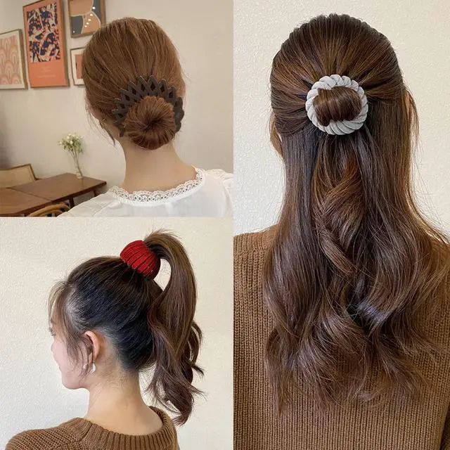 Alt view image 3 of 7 - Sizobi Bird Nest Magic Hair Clip, Hair Accessories for WomenHair Ties | Bun Maker Scrunchies for Thick Thin Hair,Hair Clips for Women,Ponytail Holders