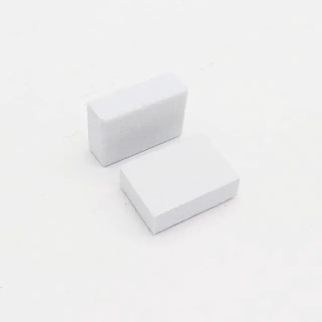 Alt view image 2 of 4 - Nail Mini White Buffer Block File 100/180 Grit 2 Sided 130 Count