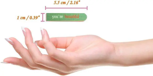 Alt view image 7 of 7 - P2P Nails Mini Nail File and Emery Board Manicure Set | Double-sided files shape and smooth natural or artificial nails, compact for purse or travel, nail manicure kit for girls