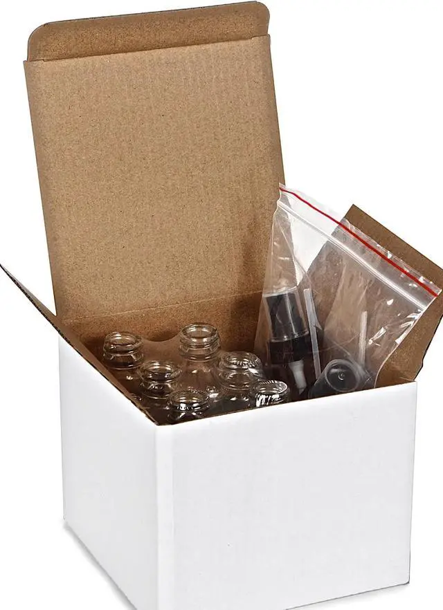 Alt view image 4 of 6 - Vivaplex, 6, Clear, 2 oz Glass Bottles, with Black Fine Mist Sprayers
