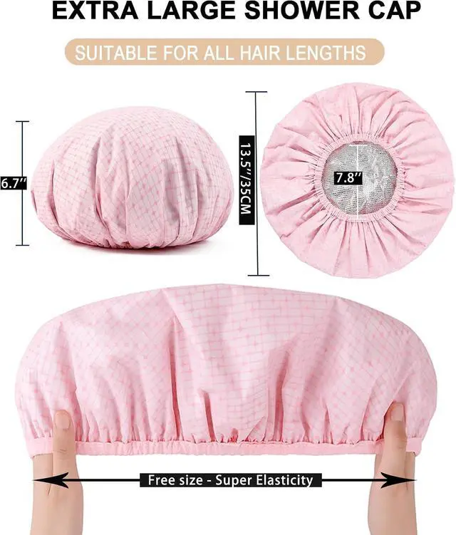 Alt view image 5 of 7 - YIZIJIZI Hair Heat Cap,Deep Conditioning Hair Cap 2 Pack | Enhances deep conditioning with gentle heat for hair masks and treatments. Gorro térmico para el cabello at home