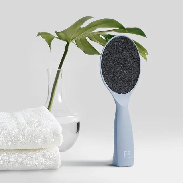 Alt view image 3 of 7 - Self-Standing Emery Foot File, Double-Sided Pedicure Tool, Effective for Cracked Heel, for Wet & Dry Feet, Pedicure, Hygienic Exfoliating, Callus Remover, Foot Scrubber, Professional Care