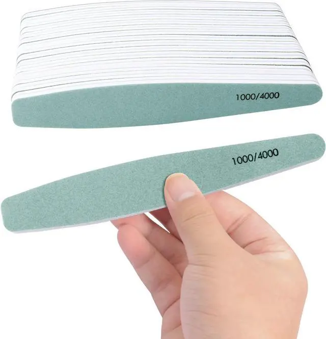 Main image of Diesisa 15pcs 1000/4000 Grit Nail Files for Natural Nails, Emery Boards for Natural Files, Double-Sided Nail Buffering Manicure Pedicure Nail Supplies Tools for Toenail Fingernail for Home & Salon