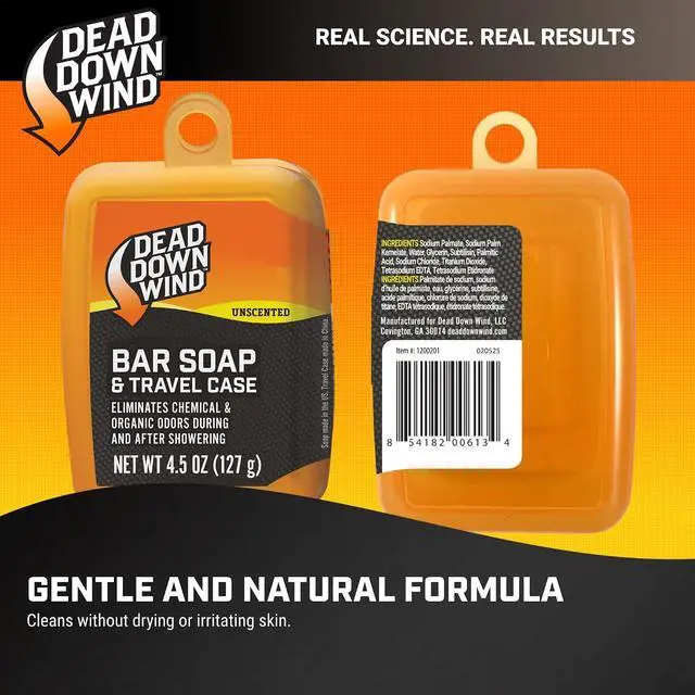 Alt view image 3 of 7 - DEAD DOWN WIND 12002 Bar Soap with Travel Container (4.5oz)