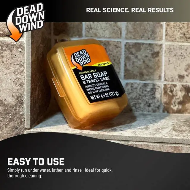 Alt view image 5 of 7 - DEAD DOWN WIND 12002 Bar Soap with Travel Container (4.5oz)