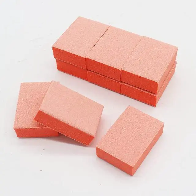 Alt view image 2 of 5 - Nail Mini Orange Buffer Block File 100/180 Grit 2 Sided (130 Count)