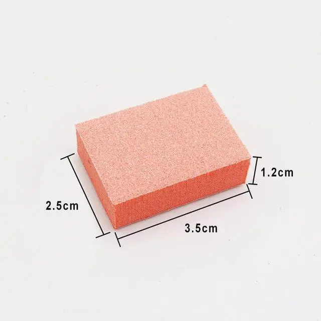 Alt view image 4 of 5 - Nail Mini Orange Buffer Block File 100/180 Grit 2 Sided (130 Count)