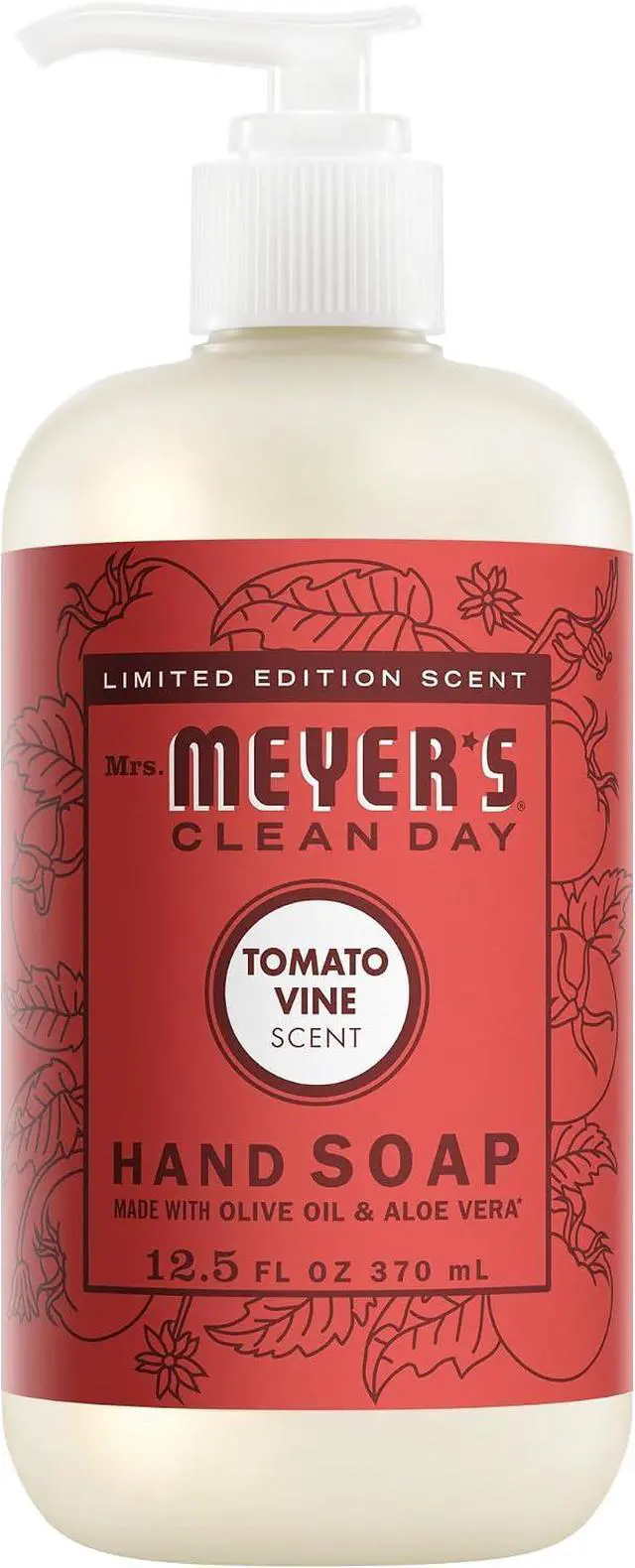 Main image of MRS. MEYER'S CLEAN DAY Hand Soap, Tomato Vine Scent, 12.5 Fl Oz Bottle
