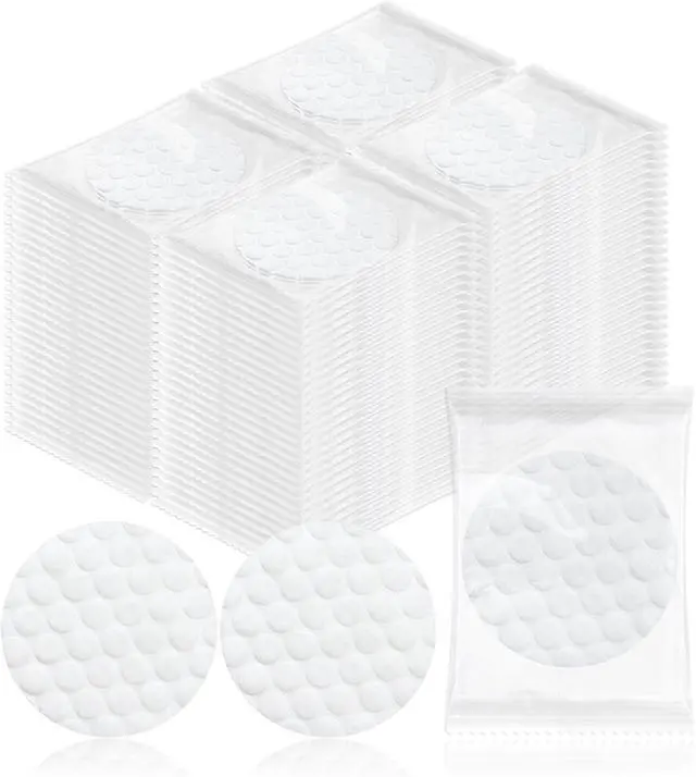 Main image of Travel Size Cotton Rounds Individually Wrapped Cotton Rounds Bulk Makeup Cotton Pads Soft for Most Skin Types Personal Care Kit Hotel Amenities (2 Pcs/Set, 50 Sets in Total)