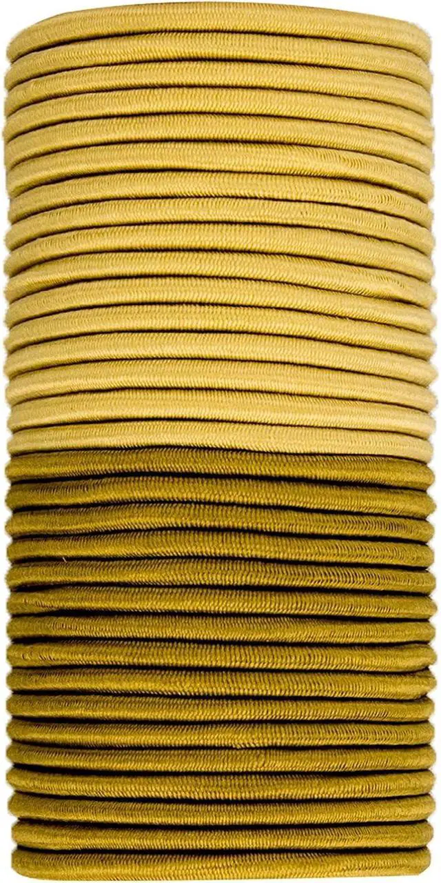 Alt view image 6 of 6 - Goody Ouchless Elastic Hair Tie - 32 Count, Blonde - 4MM for Medium Hair - Slideproof Pain-Free Hair Accessories for Men, Women, Boys, and Girls - Perfect for Long Lasting Braids, Ponytails, and More
