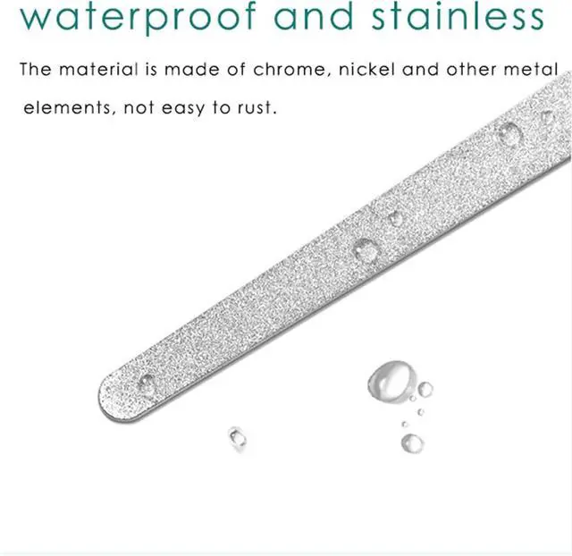 Alt view image 5 of 6 - 4PC 8 Diamond Dust Nail File - Stainless Steel Nail Dresser - 2PC 9 INCH & 2PC 6INCH